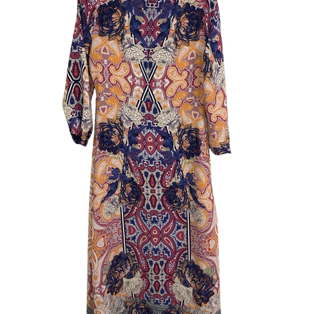 Chicos women’s maxi dress. Colorful and comfortable Chico size 0 ( Small )